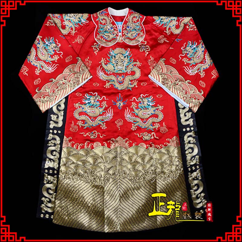 龙里皇帝蟒袍全金八宝团龙蟒